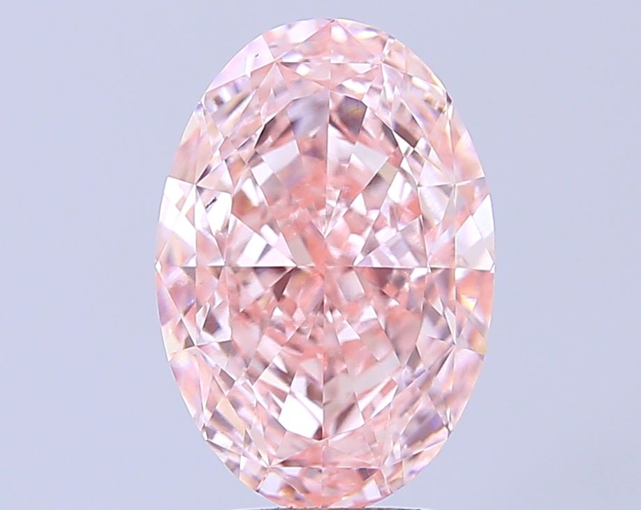 5.04 ct. oval Lab Grown Diamond front image
