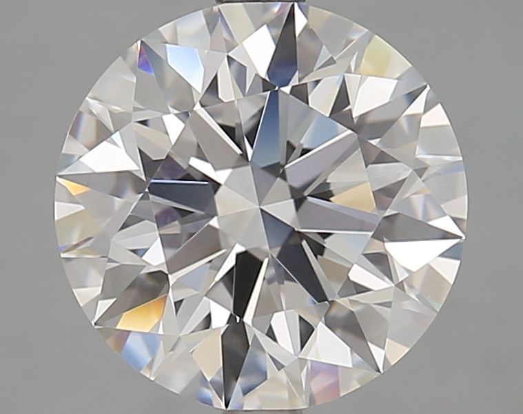 Diamant Rond 3.54 ct - Couleur D - Pureté VVS1