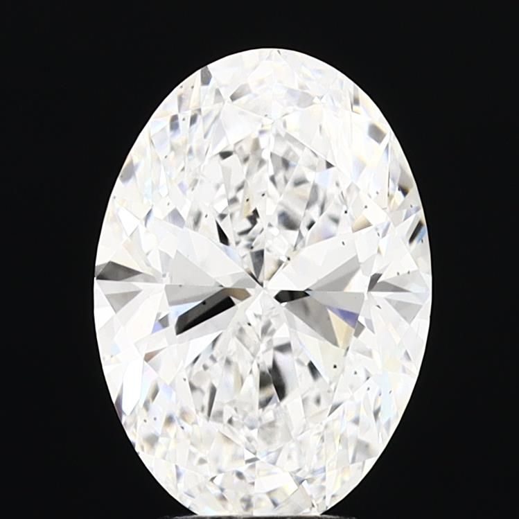 4.05 ct. oval Lab Grown Diamond front image