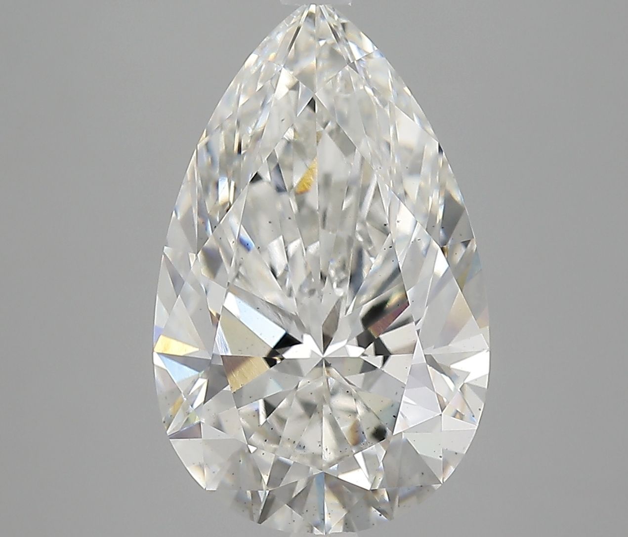 5.37 ct. pear Lab Grown Diamond front image