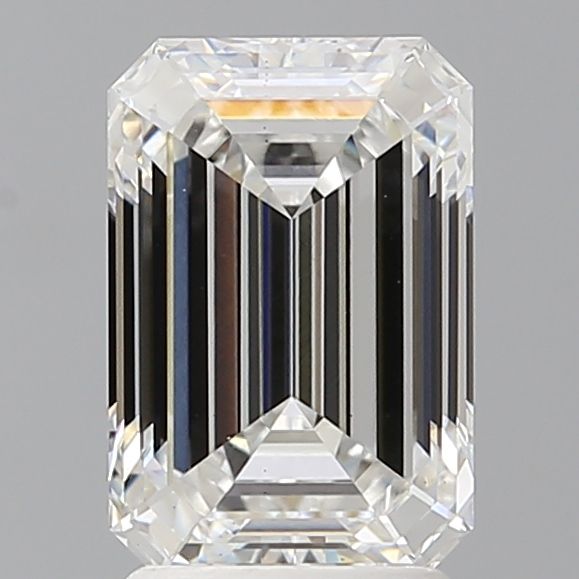 2.58 ct. emerald Lab Grown Diamond front image