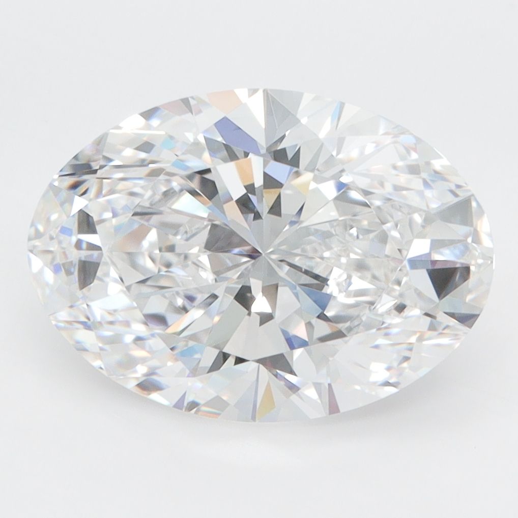 4.10 ct. oval Lab Grown Diamond front image