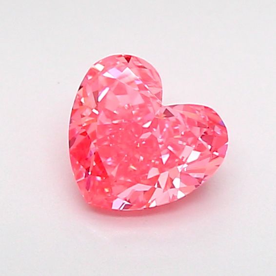 0.64 ct. heart Lab Grown Diamond front image