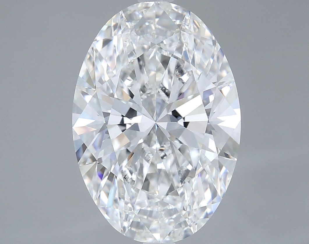 3.72 ct. oval Lab Grown Diamond front image