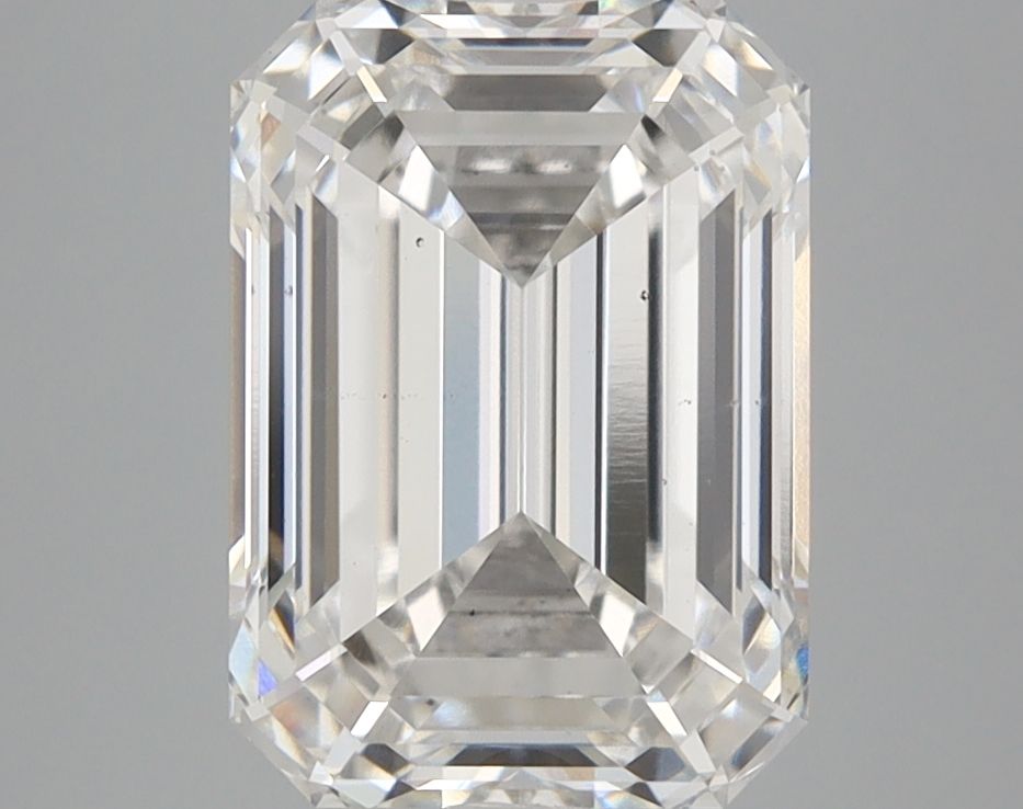 3.64 ct. emerald Lab Grown Diamond front image