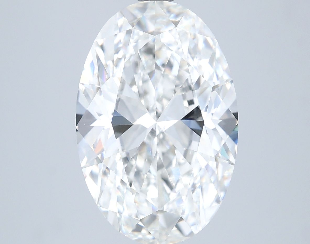 5.04 ct. oval Lab Grown Diamond front image