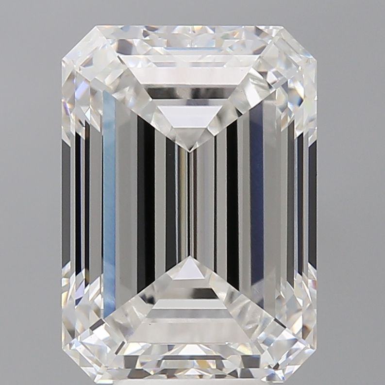 7.57 ct. emerald Lab Grown Diamond front image