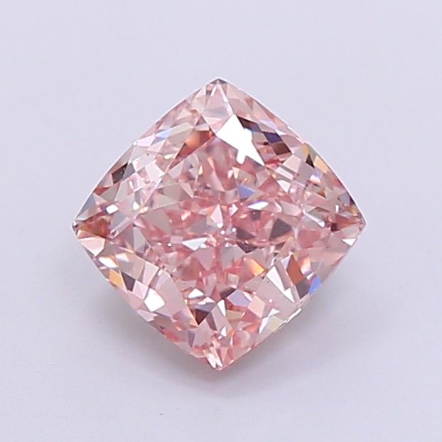 1.61 CT Fancy Intense Pink CUSHION MODIFIED