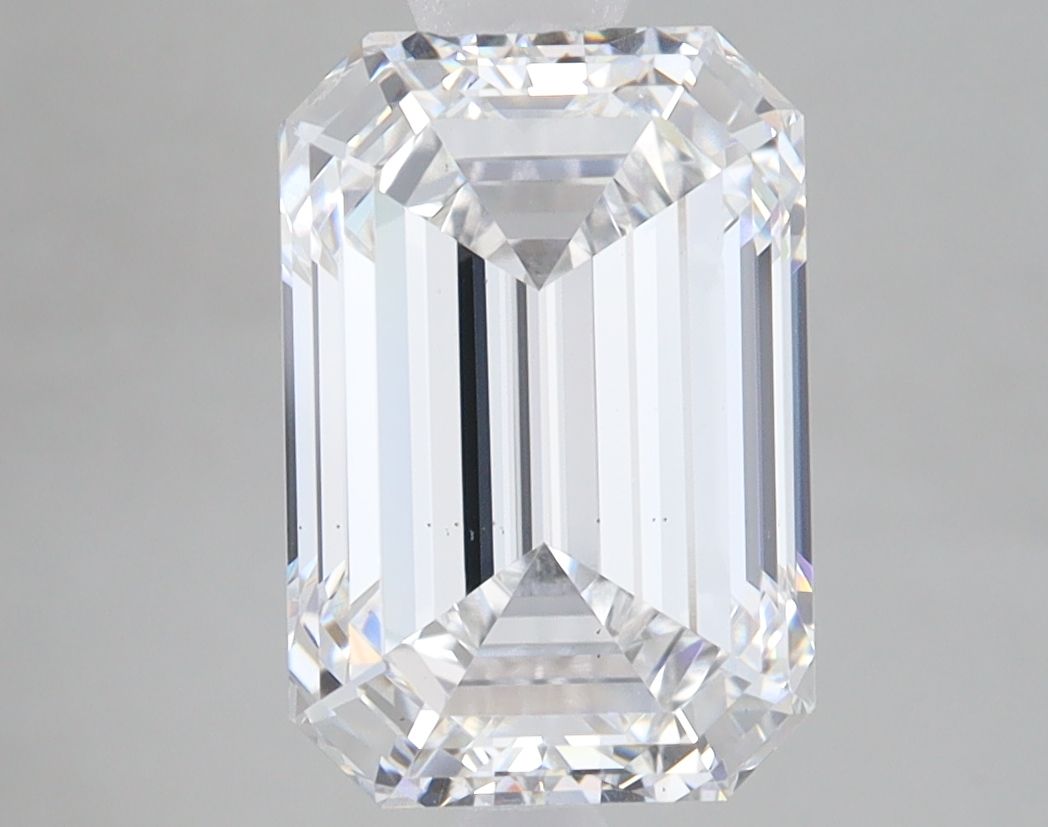 Diamant Émeraude 3.79 ct - Couleur E - Pureté VS2