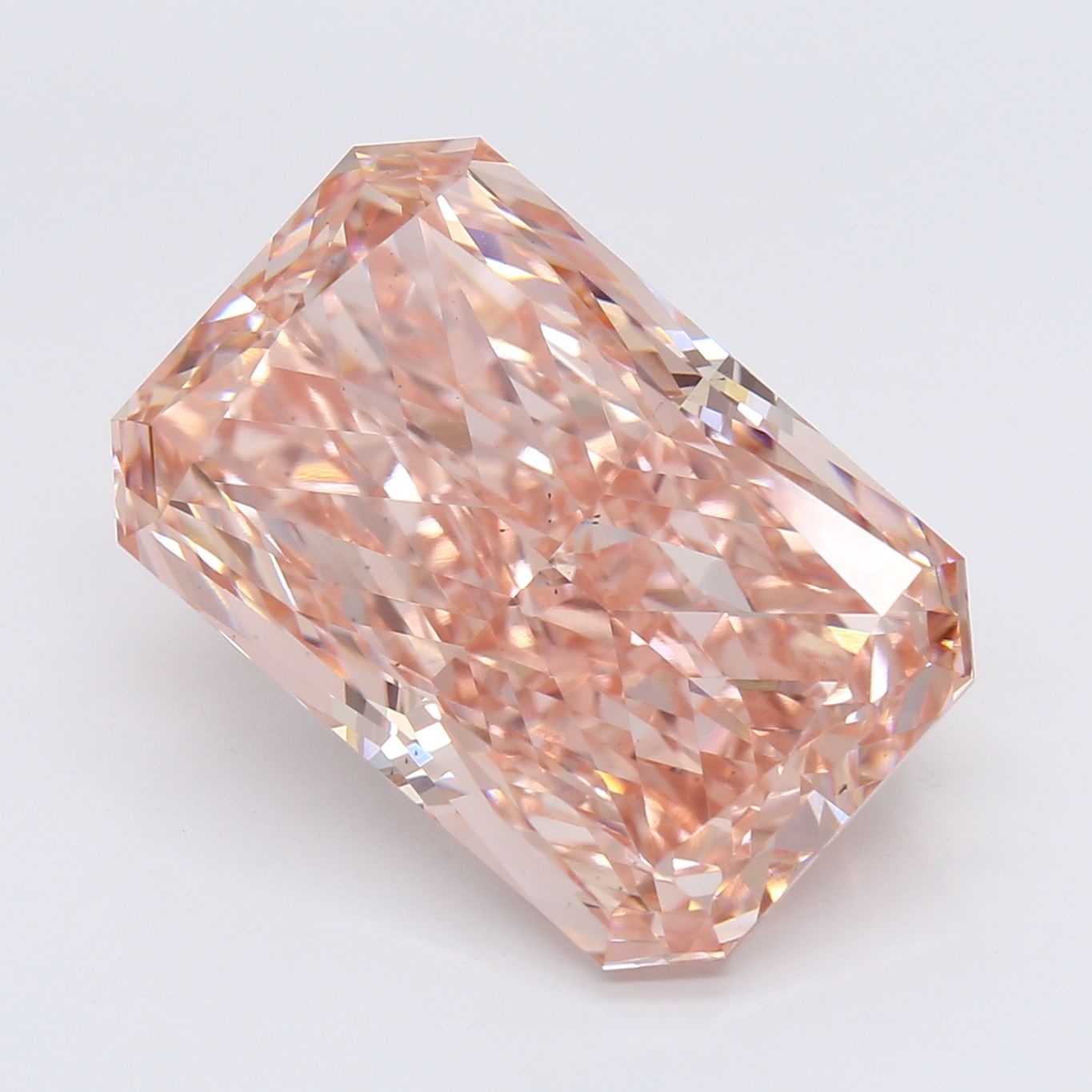6.87 ct. radiant Lab Grown Diamond front image