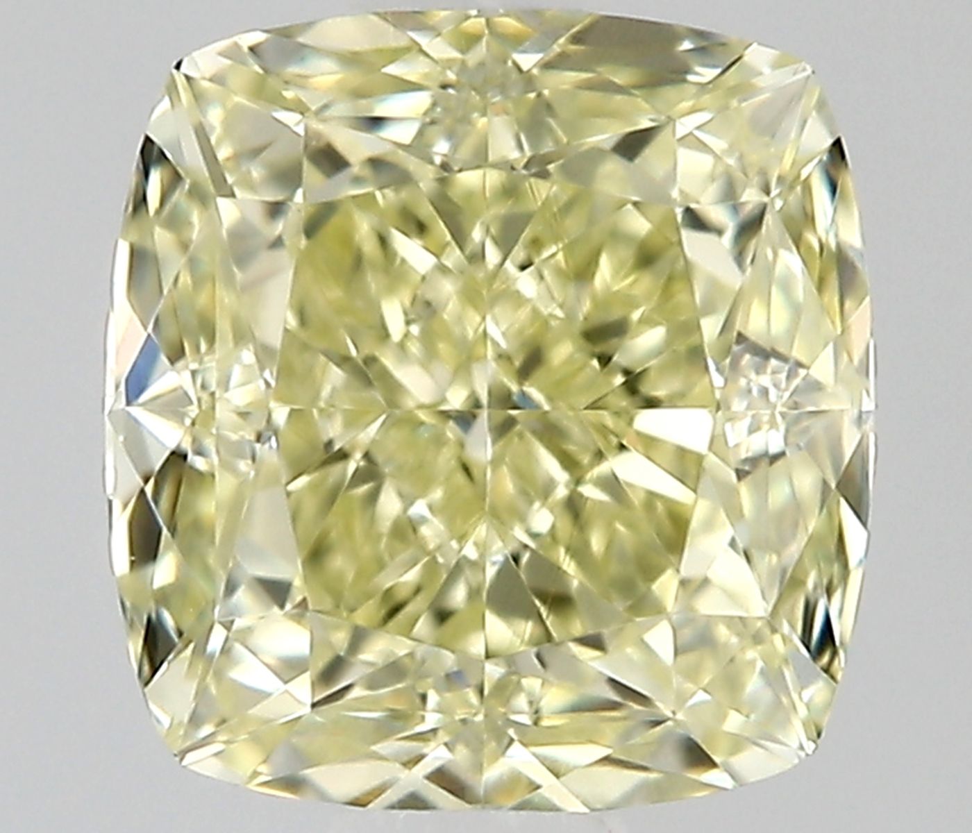 Diament 0.8 ct Fancy Light Yellow/VVS2