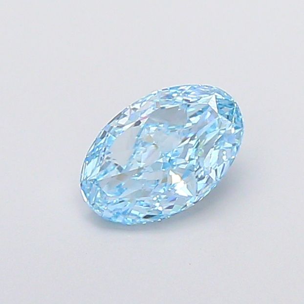 1.03 CT Fancy Vivid Blue OVAL