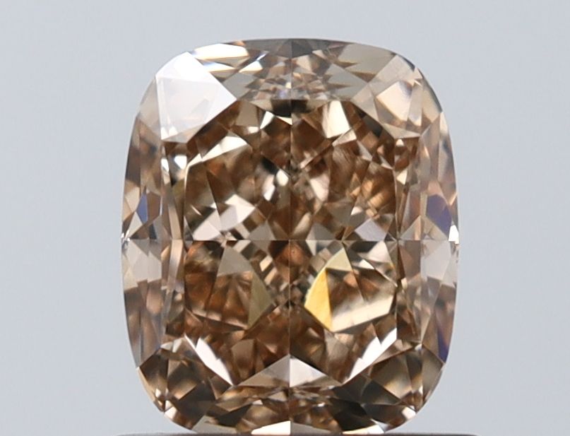 Diament 1.0 ct Orange Brown/VVS2