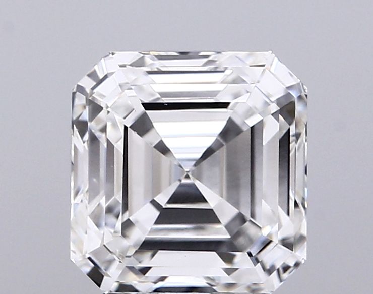 2.9 ct lab-grown Asscher Diamond