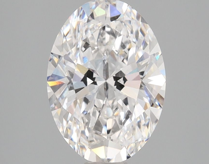 1.72 ct. oval Lab Grown Diamond front image