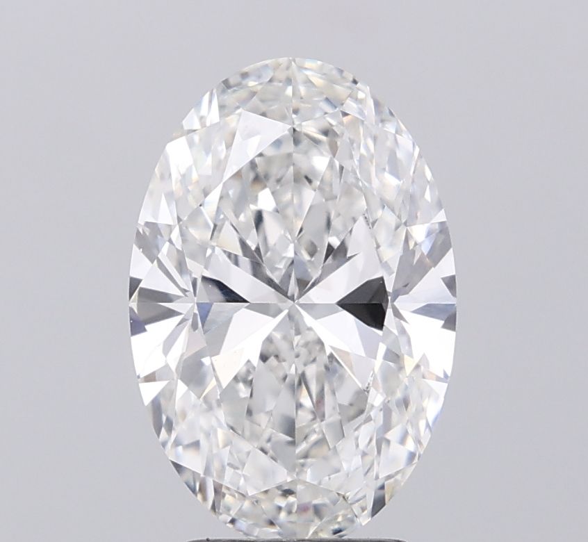3.02 ct. oval Lab Grown Diamond front image