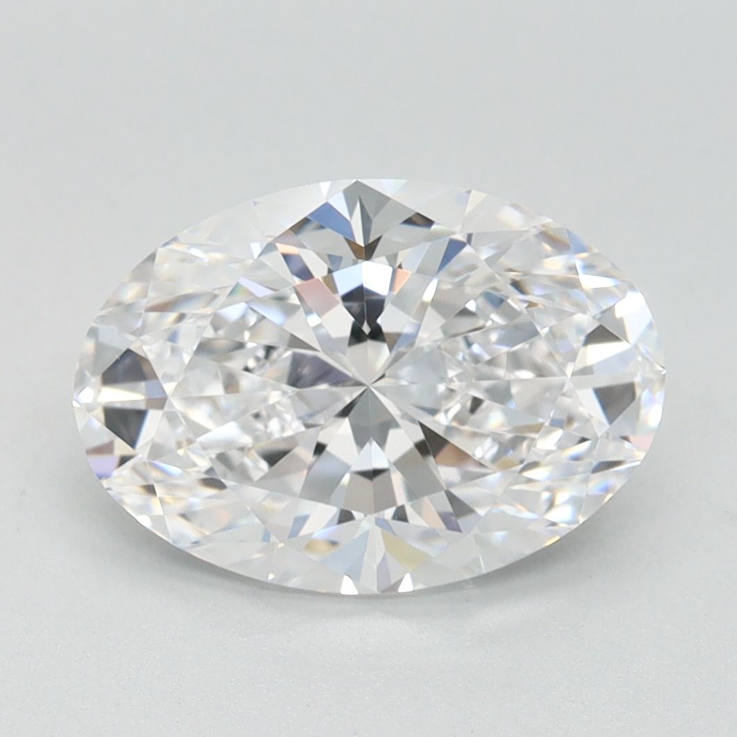 2.04 ct. oval Lab Grown Diamond front image