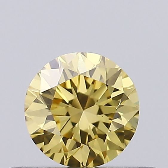 0.29 CT Fancy Intense Yellow ROUND