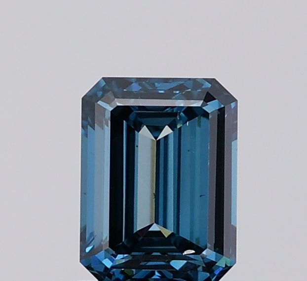 1.08 CT Fancy Vivid Blue EMERALD
