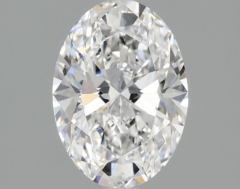 1.38 ct. oval Lab Grown Diamond front image