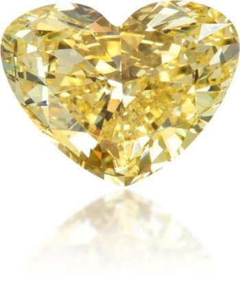 Diament 1.71 ct Fancy Intense Yellow/SI1