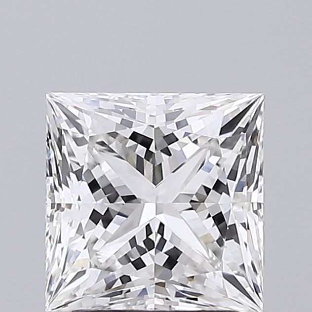 2.05 ct. princess Lab Grown Diamond front image