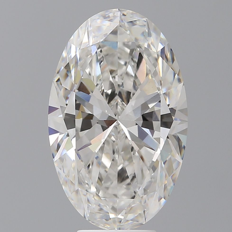 7.02 ct. oval Lab Grown Diamond front image