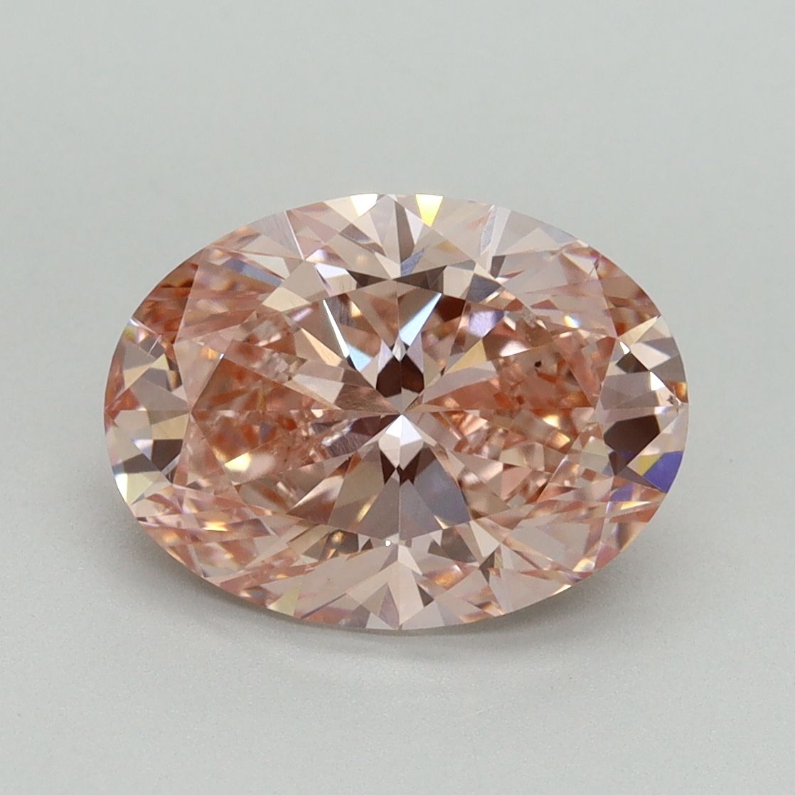 3.00 ct. oval Lab Grown Diamond front image