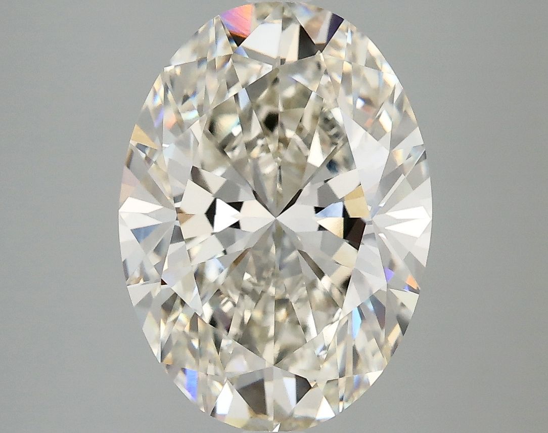 3.91 ct. oval Lab Grown Diamond front image