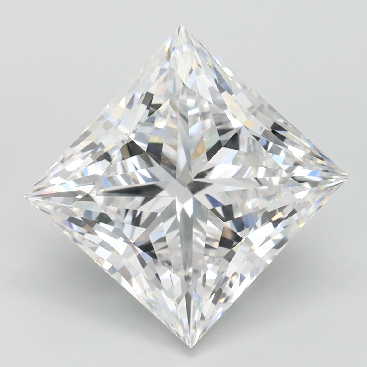 4.02 ct. princess Lab Grown Diamond front image