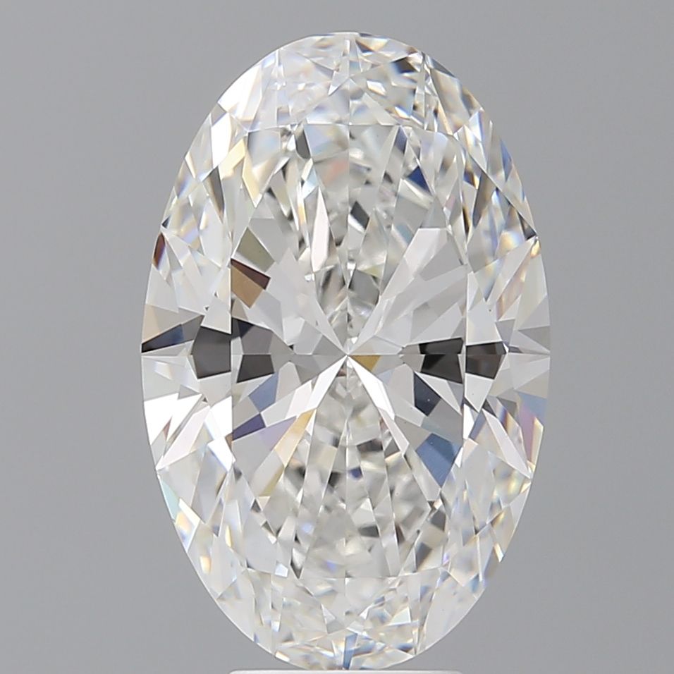 6.60 ct. oval Lab Grown Diamond front image
