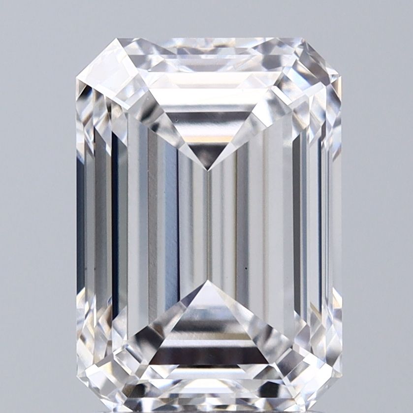 2.56 ct. emerald Lab Grown Diamond front image