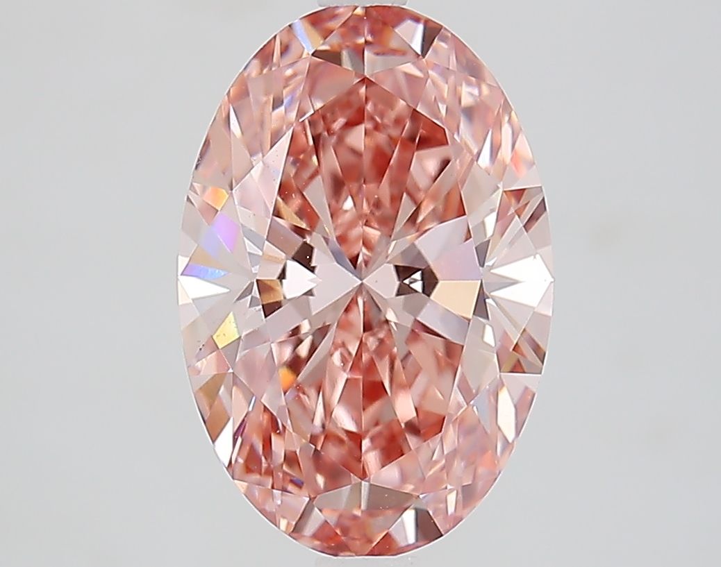 3.01 ct. oval Lab Grown Diamond front image