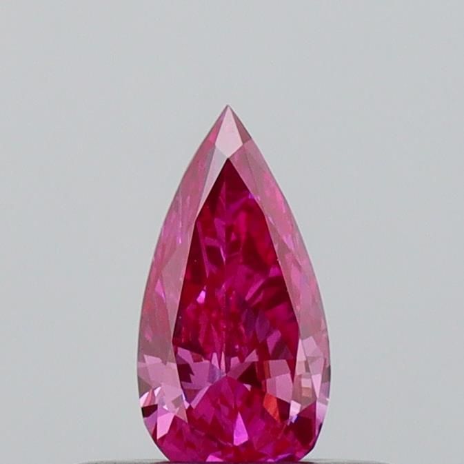 0.24 CT Fancy Vivid Pink PEAR