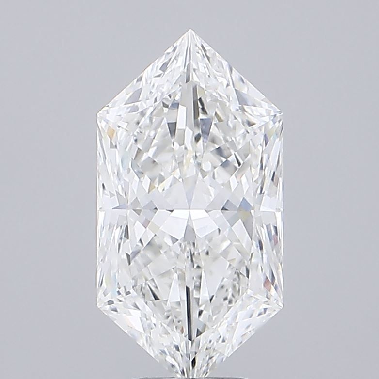 6.06 ct lab-grown Hexagonal Diamond
