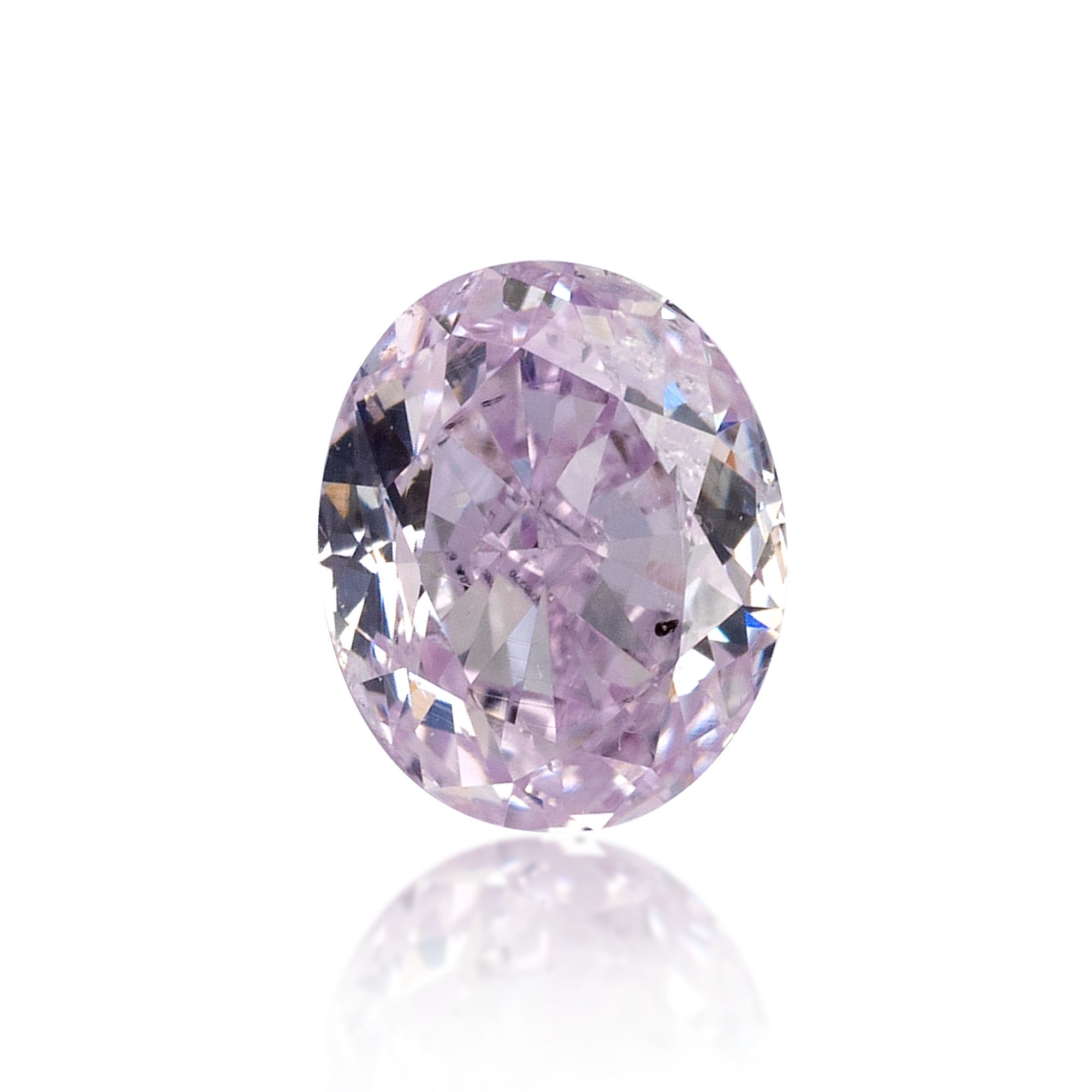 Diament 0.29 ct Fancy Light Pinkish Purple/I1