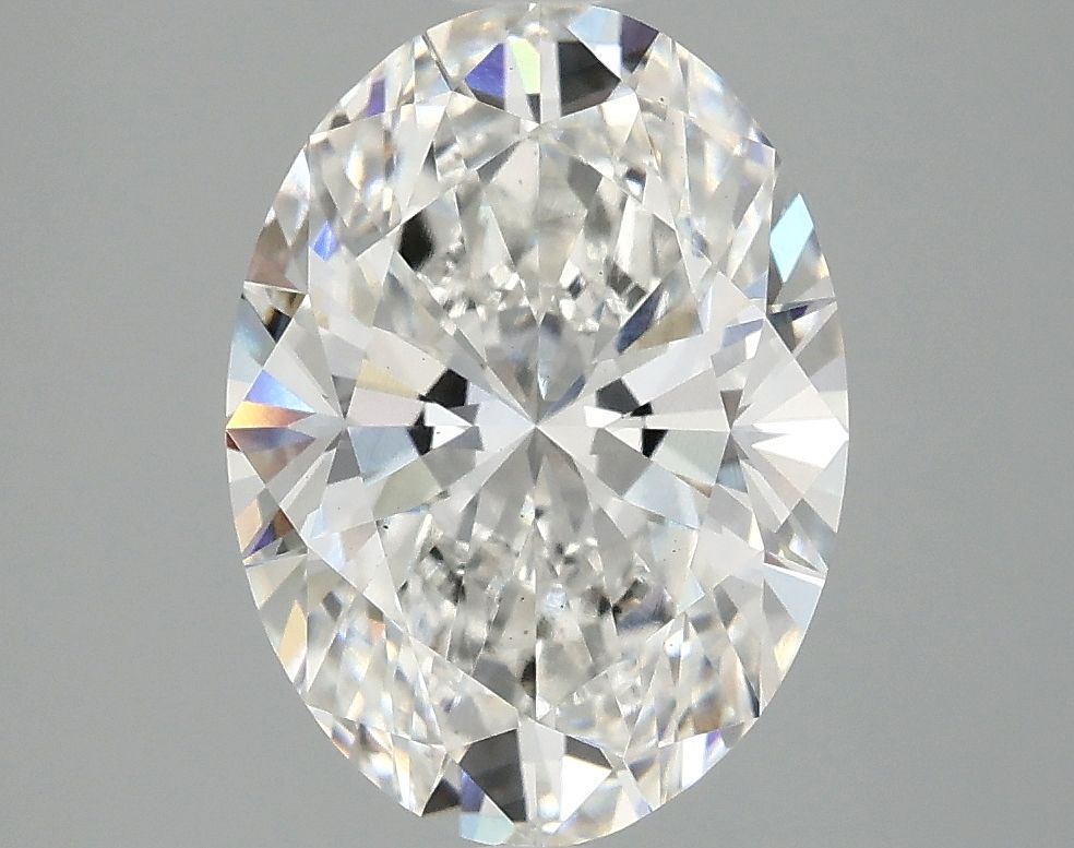 3.10 ct. oval Lab Grown Diamond front image