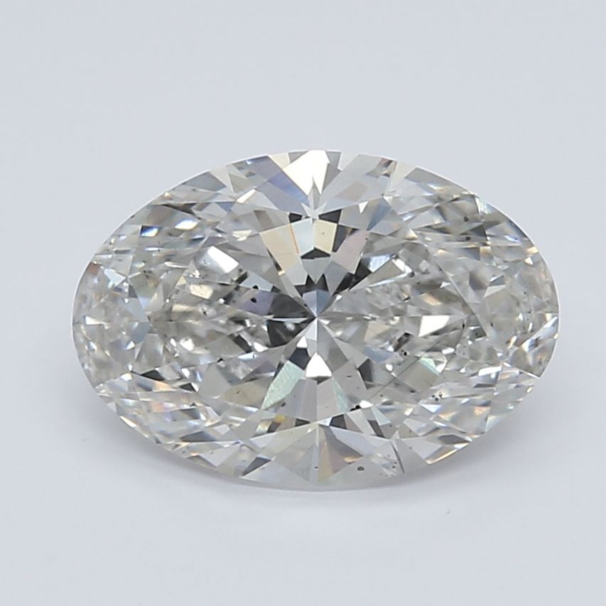 3.10 ct. oval Lab Grown Diamond front image