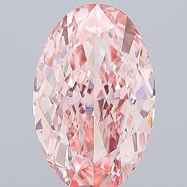6.03 ct. oval Lab Grown Diamond front image