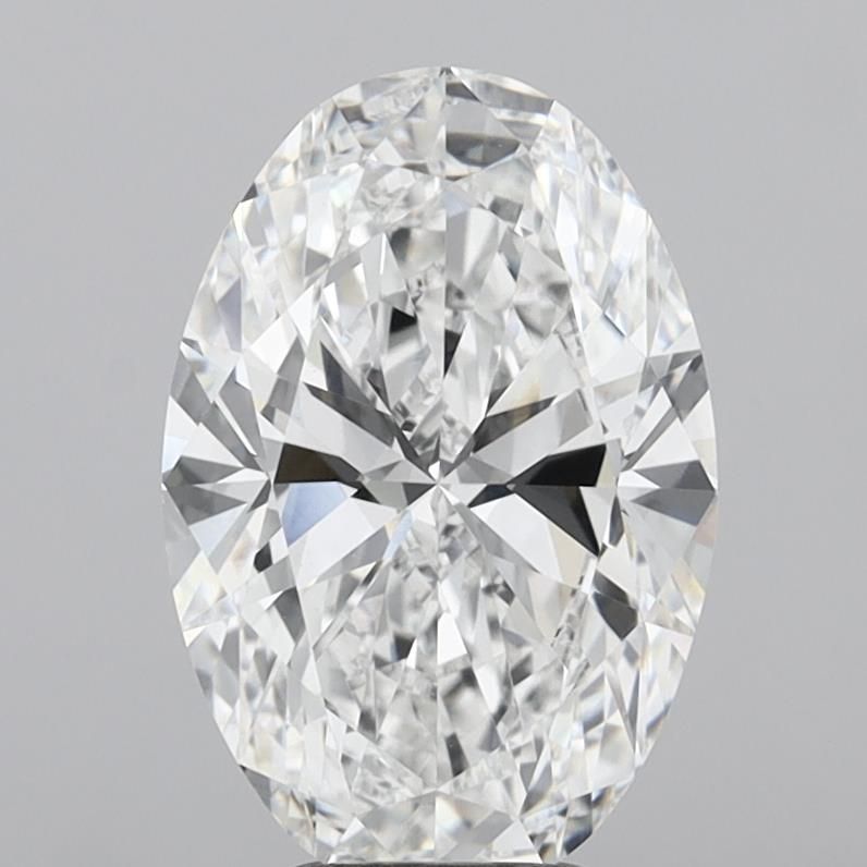 5.02 ct. oval Lab Grown Diamond front image