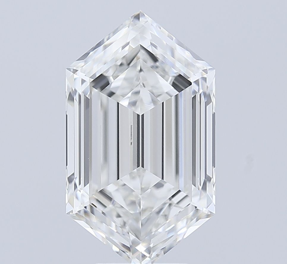 5.05 ct lab-grown Hexagonal Diamond