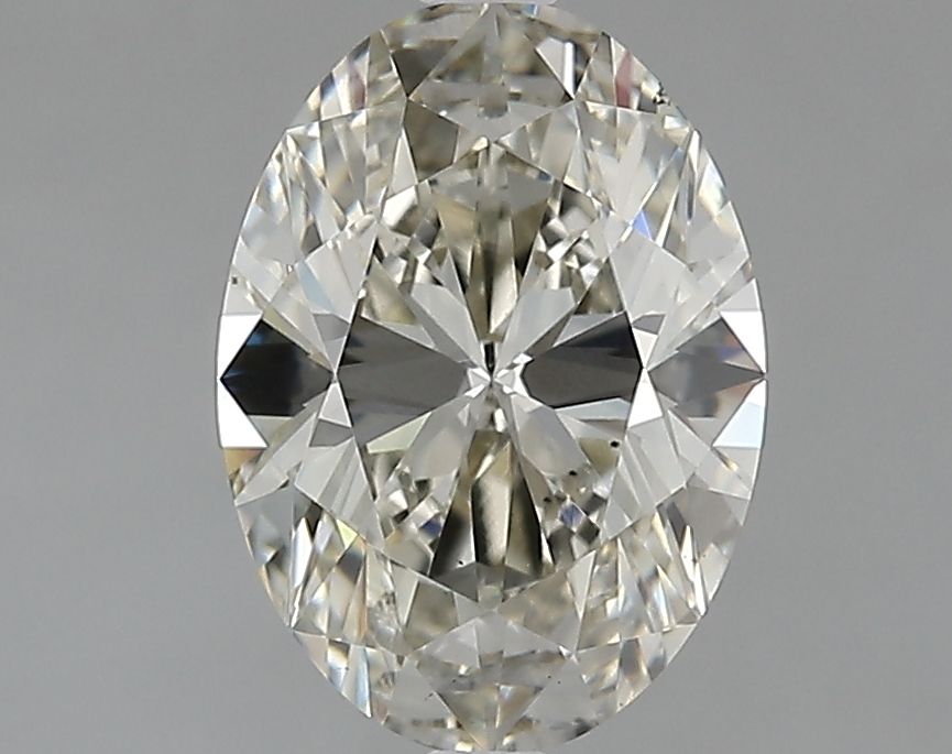 2.07 ct. oval Lab Grown Diamond front image