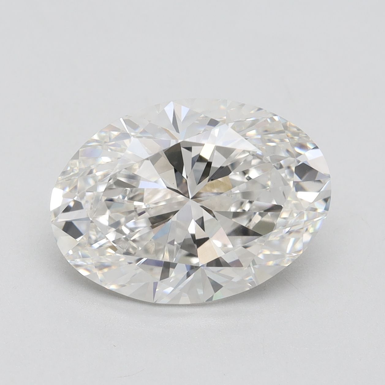 4.06 ct. oval Lab Grown Diamond front image