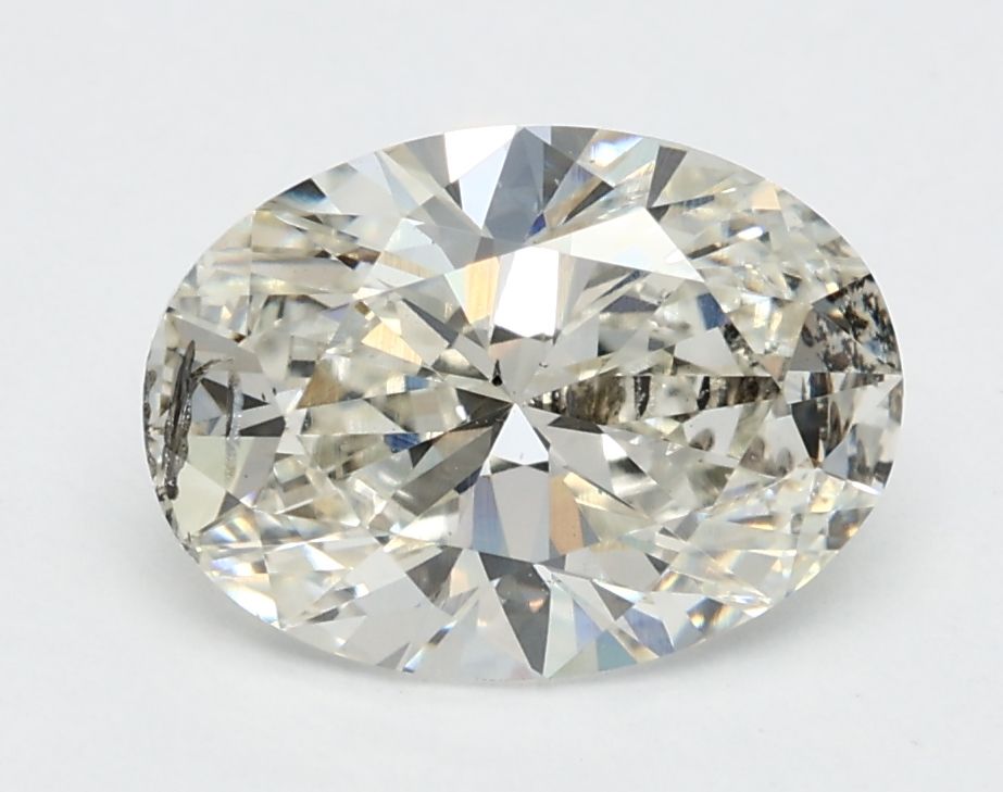 1.56 ct. oval Lab Grown Diamond front image