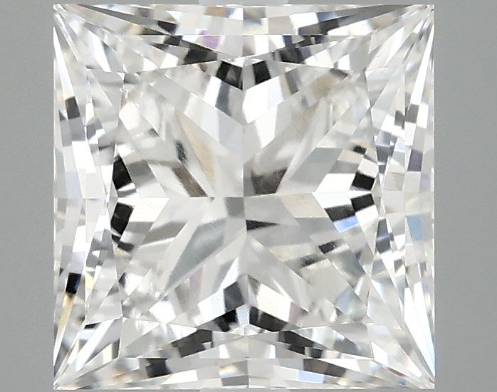 3.02 ct. princess Lab Grown Diamond front image