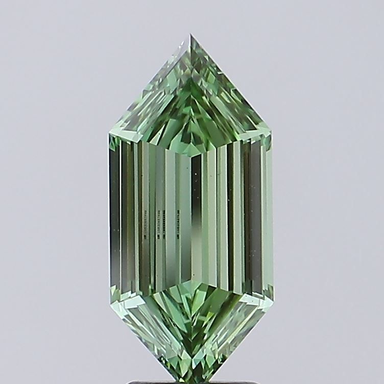 2.54 ct lab-grown Hexagonal Diamond