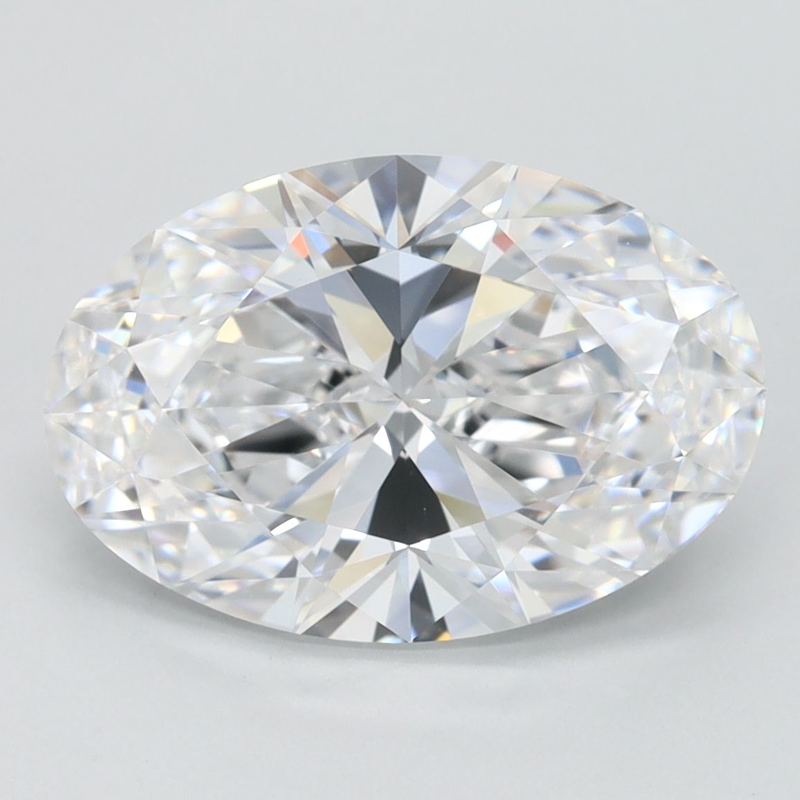 3.25 ct. oval Lab Grown Diamond front image