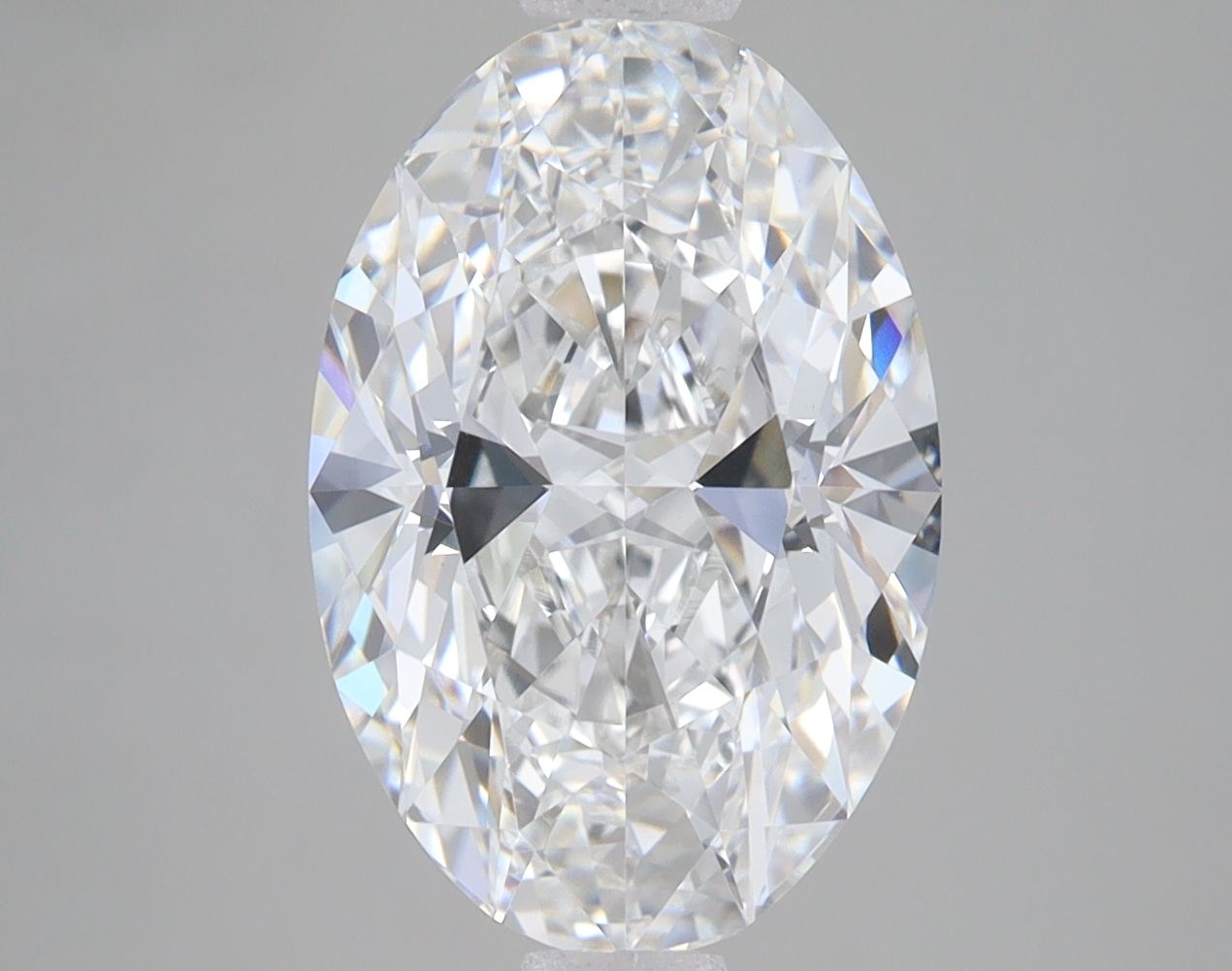 4.06 ct. oval Lab Grown Diamond front image