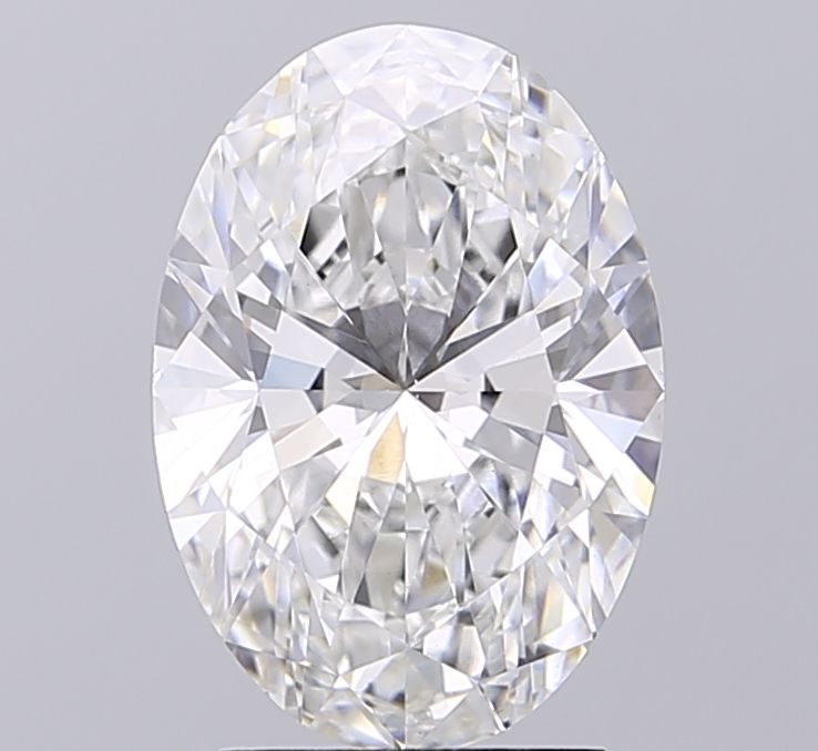 2.73 ct. oval Lab Grown Diamond front image
