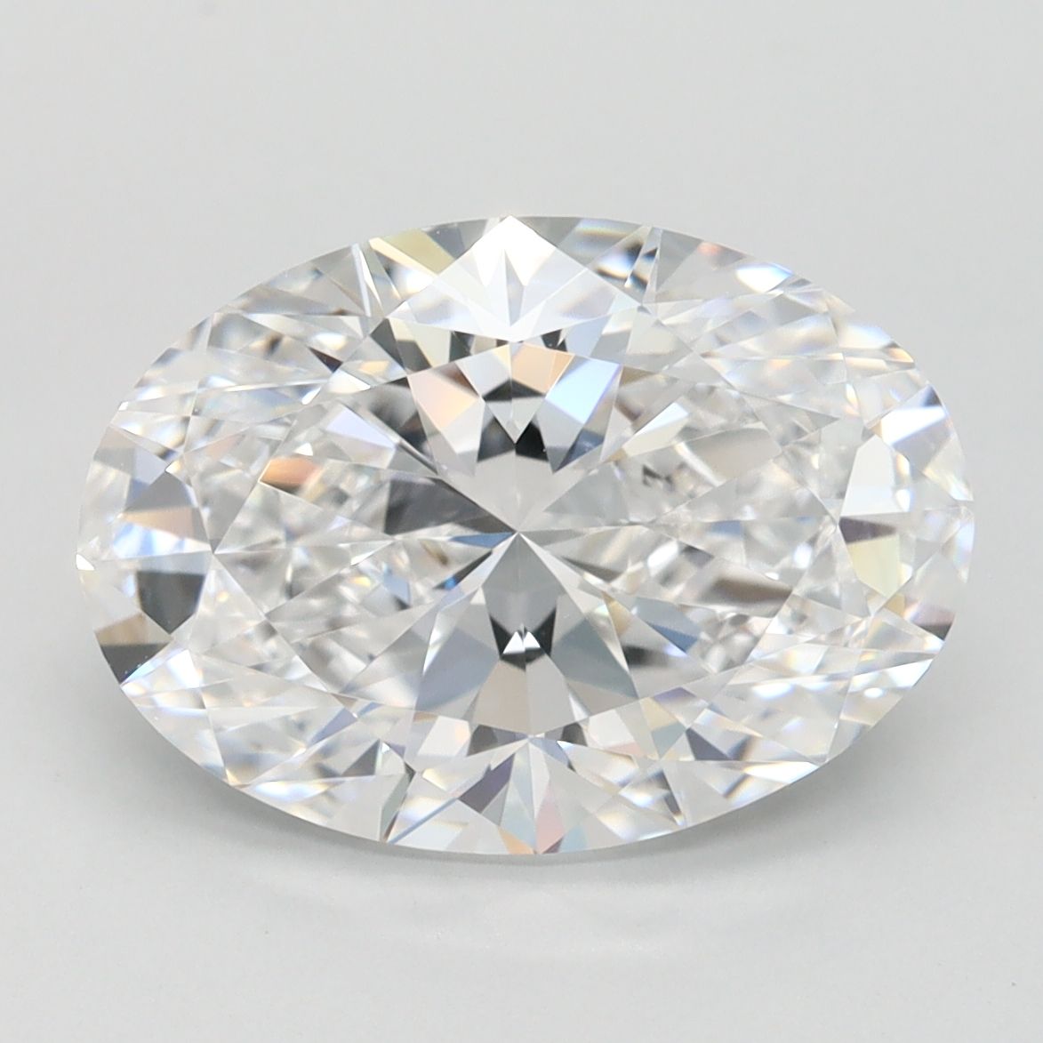 3.45 ct. oval Lab Grown Diamond front image